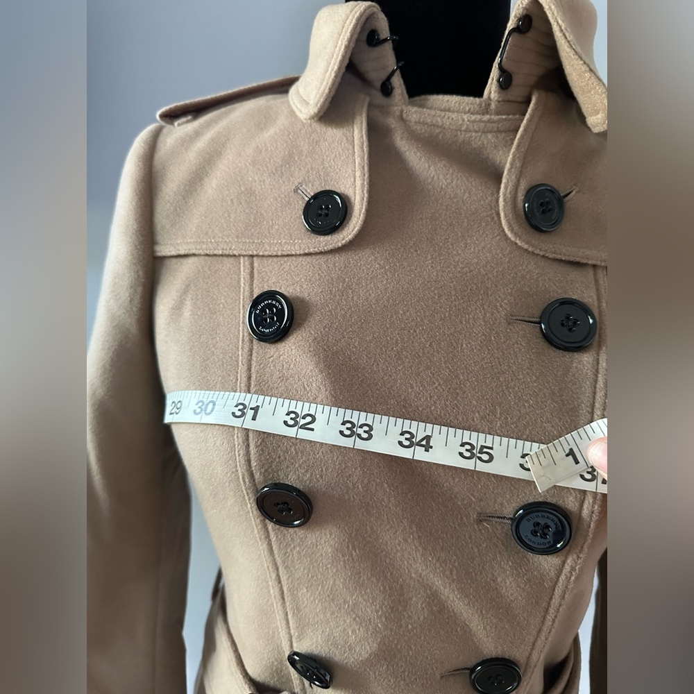 Burberry London England ‎ Cashmere/ Wool coat - Picture 5 of 12